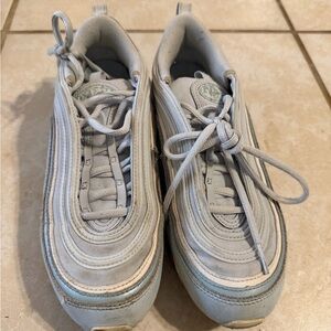 Nike White and Gray Sneakers